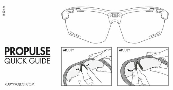 Kolesarska očala Rudy Project Propulse Light Grey Matte/ImpactX Photochromic 2 Black Kolesarska očala - 7