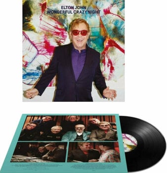 Vinyl Record Elton John - Wonderful Crazy Night (LP) - 2