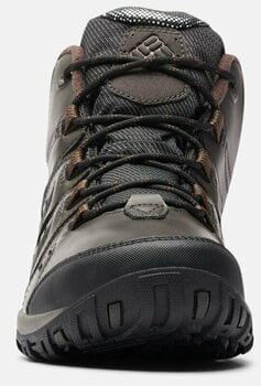 Mens Outdoor Shoes Columbia Men's Woodburn II Chukka Waterproof Omni-Heat Shoe Cordovan/Garnet Red 44,5 Mens Outdoor Shoes - 5