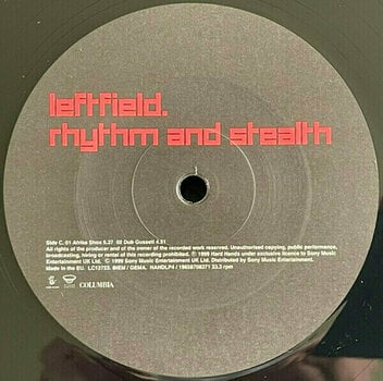 Vinyylilevy Leftfield - Rhythm & Stealth (2 LP) - 4