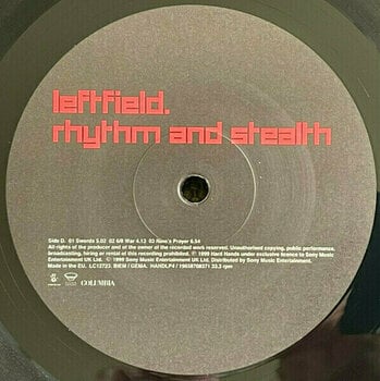 Грамофонна плоча Leftfield - Rhythm & Stealth (2 LP) - 5