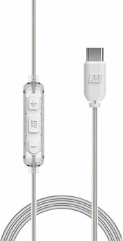 Sluchátka za uši MEE audio M6 Sport USB-C Clear - 2
