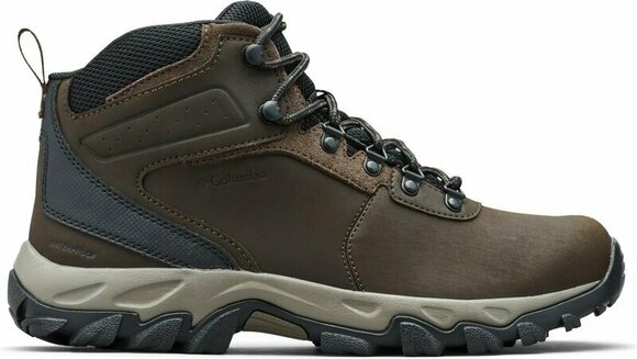 Mens Outdoor Shoes Columbia Men's Newton Ridge Plus II Waterproof Hiking Boot Cordovan/Squash 44 Mens Outdoor Shoes - 2