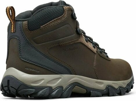 Mens Outdoor Shoes Columbia Men's Newton Ridge Plus II Waterproof Hiking Boot Cordovan/Squash 44 Mens Outdoor Shoes - 5
