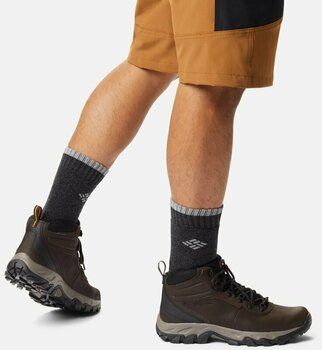 Pánske outdoorové topánky Columbia Men's Newton Ridge Plus II Waterproof Hiking Boot Cordovan/Squash 44 Pánske outdoorové topánky - 10