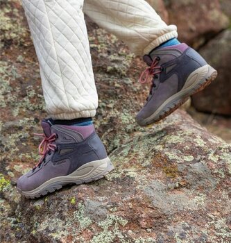 Buty damskie trekkingowe Columbia Women's Newton Ridge Plus Waterproof Amped Hiking Boot Stratus/Canyon Rose 37 Buty damskie trekkingowe - 9