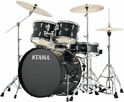 Batterie acoustique Tama IP52KH6N Imperialstar Hairline Black - 2