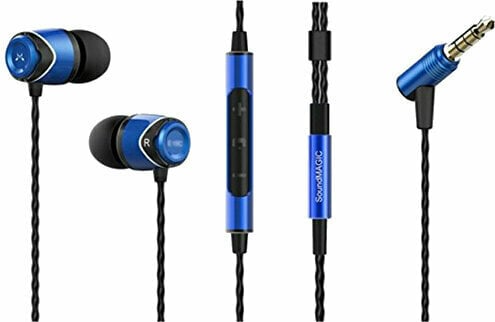 Sluchátka do uší SoundMAGIC E10C Black Blue - 2