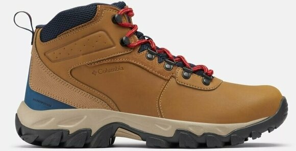 Mens Outdoor Shoes Columbia Men's Newton Ridge Plus II Waterproof Hiking Boot Light Brown/Red Velvet 46 Mens Outdoor Shoes - 2
