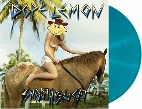 Vinyl Record Dope Lemon - Smooth Big Cat (Turquoise Coloured) (LP) - 2