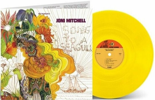 Vinylplade Joni Mitchell - Song To A Seagull (Yellow Coloured) (LP) - 2