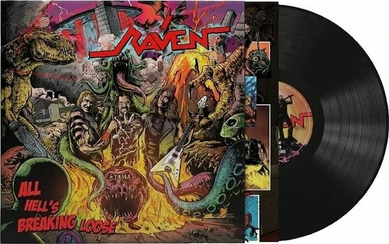 LP Raven - All Hell's Breaking Loose (LP) - 2