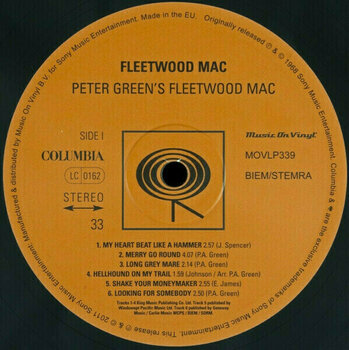 LP Fleetwood Mac - Peter Green´s Fleetwood Mac (180g) (LP) - 2