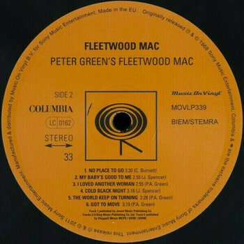 Vinyl Record Fleetwood Mac - Peter Green´s Fleetwood Mac (180g) (LP) - 3