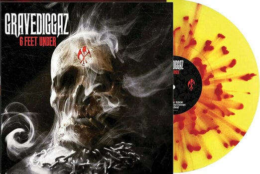Vinylplade GRAVEDIGGAZ - 6 Feet Under (Yellow & Red Splatter) (LP) - 2