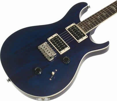 Electric guitar PRS SE Standard 24 Violin Top Carve Translucent Blue - 3