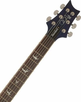 Guitare électrique PRS SE Standard 24 Violin Top Carve Translucent Blue - 4