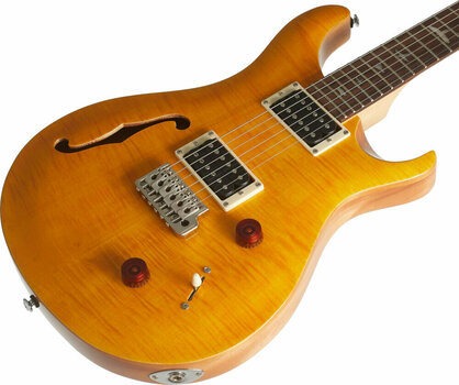 Električna gitara PRS SE Custom 22 Semi-Hollow Violin Top Carve Santana Yellow Električna gitara - 3