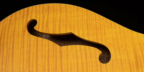 Električna gitara PRS SE Custom 22 Semi-Hollow Violin Top Carve Santana Yellow Električna gitara - 6