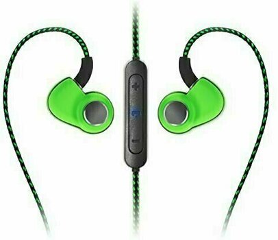 Wireless In-ear headphones SoundMAGIC ST80 Black Green - 2