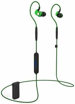 Wireless In-ear headphones SoundMAGIC ST80 Black Green - 3
