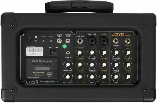 Battery powered PA system Joyo JPA-863 Battery powered PA system (Just unboxed) - 6