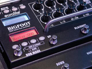 Ljusregulator, Gränssnitt Eurolite DMX Move Bigfoot Foot Controller 192 Ljusregulator, Gränssnitt - 2