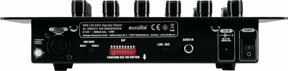 Pupitre d'éclairage Eurolite DMX LED EASY Operator Deluxe Pupitre d'éclairage - 6