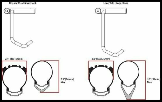 Jalgratta kinnitus Feedback Sport Velo Hinge Storage Hook - 10