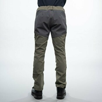 Spodnie outdoorowe Bergans Fjorda Trekking Hybrid Pants Green Mud/Solid Dark Grey S Spodnie outdoorowe - 4