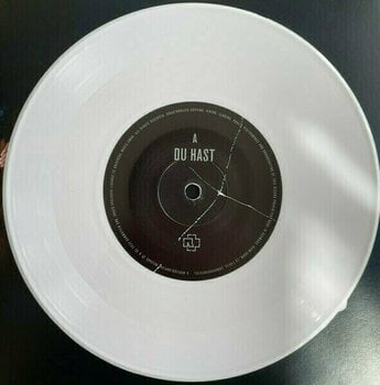 Vinyl Record Rammstein - Du Hast / Spiel Mit Mir (White Coloured) (7" Vinyl) - 3
