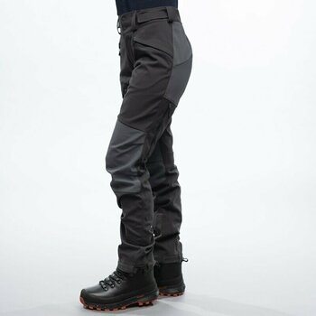 Ulkoiluhousut Bergans Fjorda Trekking Hybrid W Pants Charcoal/Solid Dark Grey L Ulkoiluhousut - 4