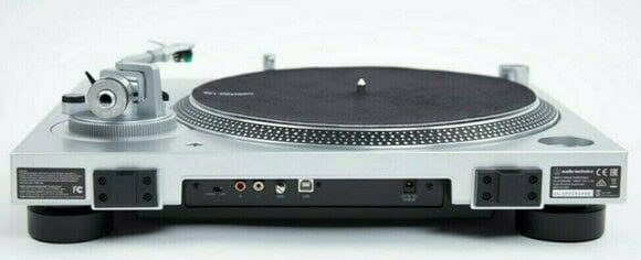 DJ Turntable Audio-Technica AT-LP120X USB Silver DJ Turntable - 4