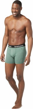 Thermal Underwear Smartwool Men's Merino Boxer Brief Boxed Sage S Thermal Underwear - 2