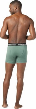 Thermal Underwear Smartwool Men's Merino Boxer Brief Boxed Sage S Thermal Underwear - 3