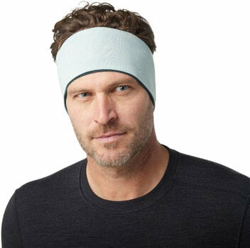 Bandă pentru cap Smartwool Thermal Merino Reversible Headband Twilight Blue Heather O singură mărime Bandă pentru cap - 3