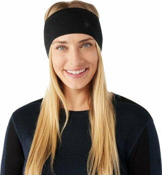 Headband Smartwool Intraknit Merino Tech Headband Black/Charcoal One Size Headband - 2