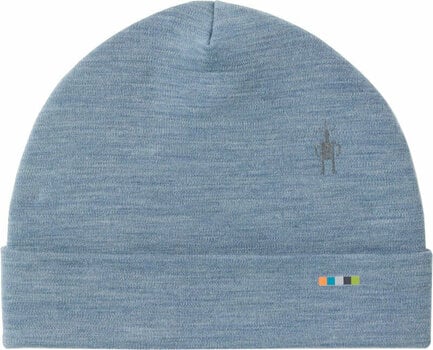 Mütze Smartwool Thermal Merino Reversible Cuffed Beanie Twilight Blue MTN Scape Nur eine Größe Mütze - 3