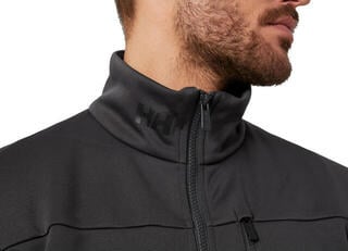 Jacke Helly Hansen Men's Crew Fleece Ebony - 4