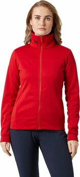 Jacket Helly Hansen Women's Crew Fleece Jacket Red M - 4