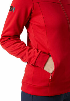 Jacket Helly Hansen Women's Crew Fleece Jacket Red M - 5