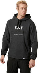 Trui Helly Hansen Men's Arctic Ocean Organic Cotton Ebony Melange - 2