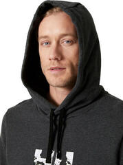 Trui Helly Hansen Men's Arctic Ocean Organic Cotton Ebony Melange - 4