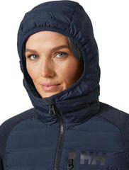 Jacket Helly Hansen Women's Arctic Ocean Hybrid Insulator Jacket Navy XS - 4