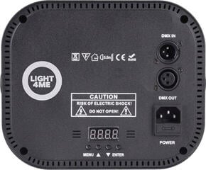 Ljuseffekt Light4Me MULTIPHASE LED UV wash strobe Ljuseffekt - 4