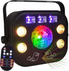 Ljuseffekt Light4Me MULTIPHASE LED UV wash strobe Ljuseffekt - 6