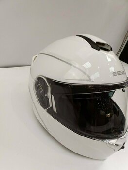 Helm Sena Outrush R Glossy White S Helm (Neuwertig) - 4