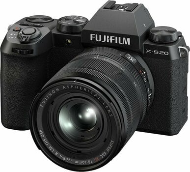 Tükör nélküli fényképezőgépek Fujifilm X-S20/XF18-55mmF2.8-4 R LM OIS Black - 2