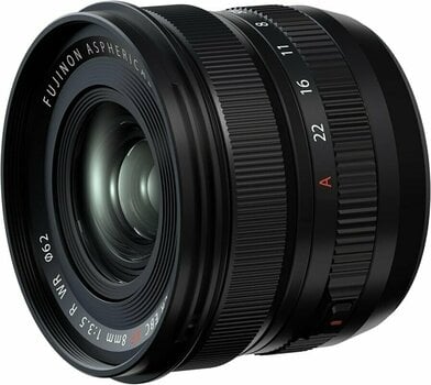 Lens for photo and video
 Fujifilm XF8mmF3.5 R WR - 3