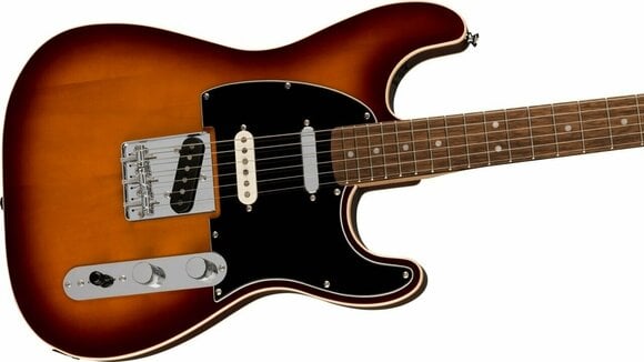 Electric guitar Fender Squier Paranormal Custom Nashville Stratocaster Chocolate 2-Color Sunburst - 3
